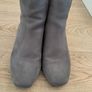 Quiz Grey Ankle Boots Image 10