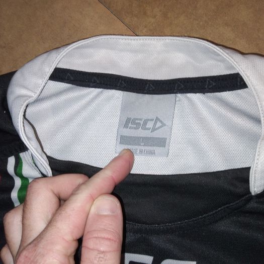 FREE POST London Irish (L) Rugby Jersey Shirt BLK Eire Ireland England  Large