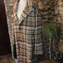 Reclaimed Vintage inspired duster coat in check  Oversized fit Size medium but would fit Large To fit a size 40 inch chest in men's  Size 16 in women's  Fully lined Perfect condition Very retro Image 8
