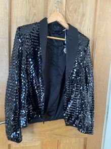 Dressy sequins jacket size 14