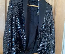 Dressy sequins jacket size 14