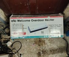 ATC overdoor welcome heater
