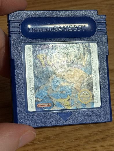 Pokemon Blue for the Nintendo Game Boy - New Battery