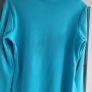 SAVIDA blue pearl neck top Sz XL (Fit 14-16UK) Image 8