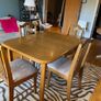 Oak Table and Chairs Image 4
