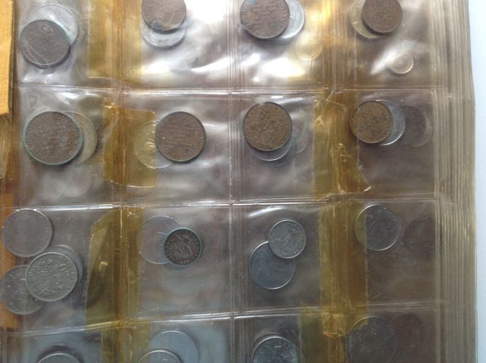 Coin collection, mixed countries, pre euro,
