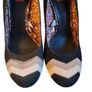 Missoni suede chevron heels w/wood block heel Image 2