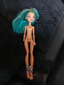 Monster High G3 Nefera De Nile Nude Doll