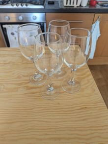 Wine glasses