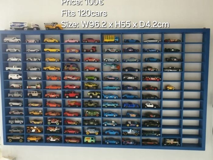Cabinet Display Shelf Truck Kids Storage Collectibles
