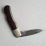 Damascus steel pocket knife Image 2