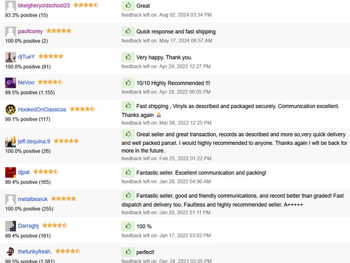 Over 10% OFF! No. 25 Pcs x 12 Inch Premium Quality ROUNDED BOTTOM Inner Sleeves - ANTI-STATIC (Nagaoka Style)