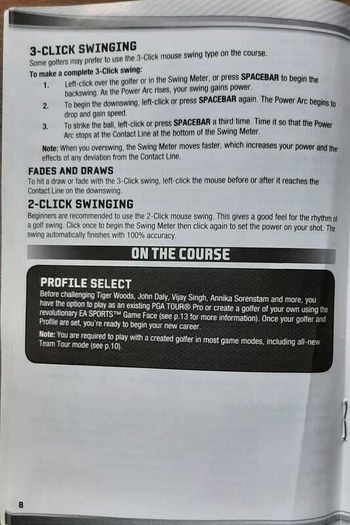 Tiger Woods PGA Tour 07 for PC Classics Edition