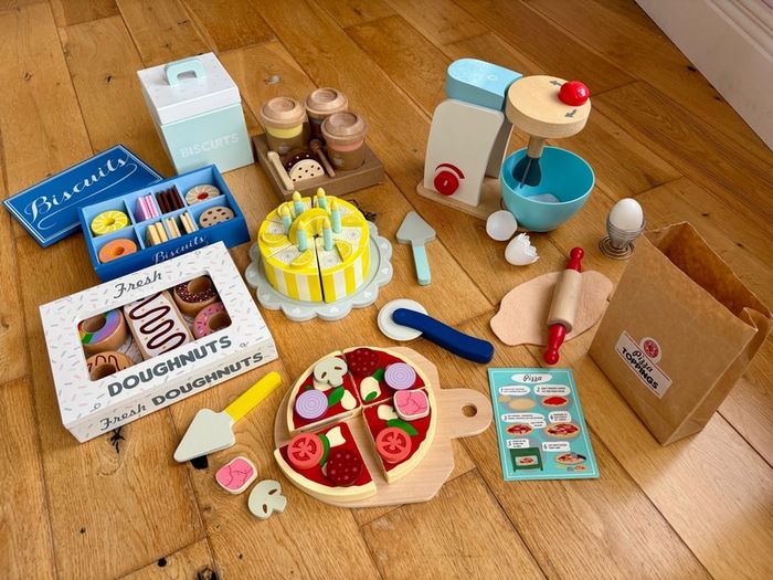 Wooden Play Food Sets