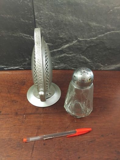 Cake Stand and vintage Sugar Sifter