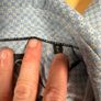 Hugo Boss Shirt Mens - 38 S 15 - Blue Diamond Check - Performance Hank Kent Slim Fit Image 5