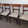 Regency dining room chairs x4 Image 2