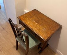Hall table & chair