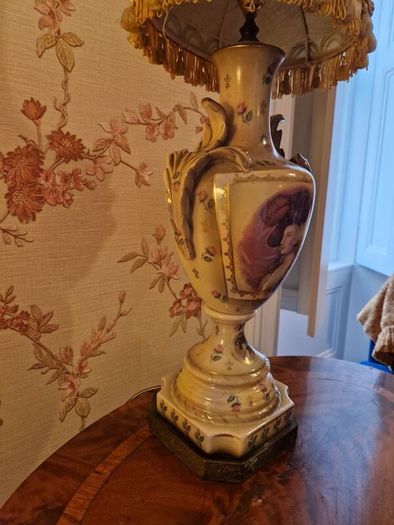 Victorian Era Urn Shaped Lamp