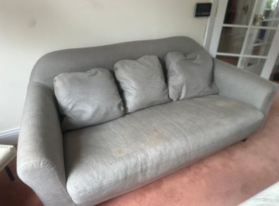 Habitat grey 3 seater sofa FREE