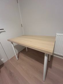 IKEA Lagkapten Desk/Vanity White Stained Oak Effect