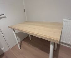IKEA Lagkapten Desk/Vanity White Stained Oak Effect