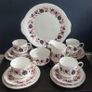 Fabulous Vintage China Tea for Four Teaset, by the Quality Maker Paragon Fine Bone China in the Stylish "Michelle" Pattern Image 2