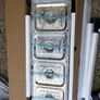 Buffet Food Warmer Stainless Steel 4 Pans with Glass Shield Commercial Countertop Bain Marie 220v Image 2