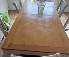 Dining table and chairs