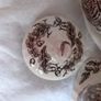 Vintage Staffordshire Royal Mail Sugar Bowl & Cream Jug . Image 5