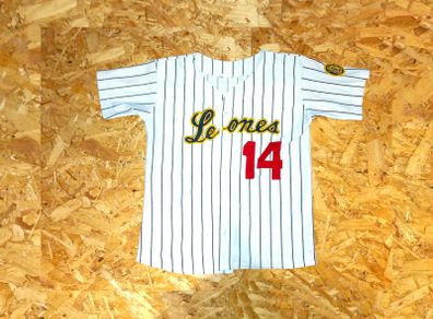 FREE POST Kids Leones Del Caracas Venezuela Baseball Jersey Shirt Lions Boys Girls Youths Childs Childrens