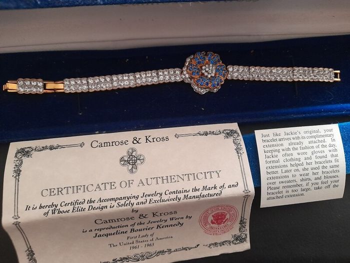 Costume Jewellery. Camrose & Kross reproduction of the jewellery worn by Jackie Kennedy