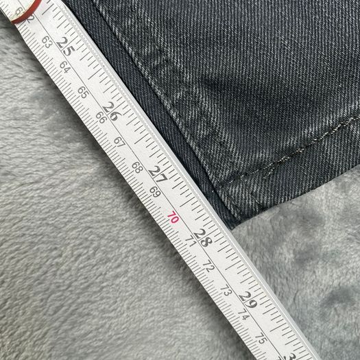 LEVIS 541 Jeans Mens Dark Grey Athletic Tapered Stone Wash W36 L28