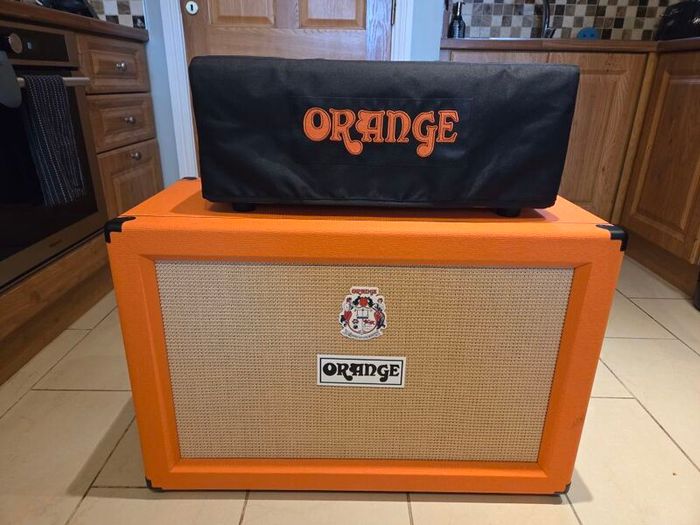 Orange Supercrush 100 Head w/ cover