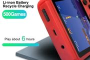 Game Box Console with Nintendo Games Red Edition