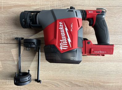 Milwaukee M18fhafoh16-0 18v Li-ion Redlithium Brushless Cordless Sds+ Hammer Drill With Integrated Dust Extractor - Bare