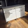 Pair of White IKEA Office Image 2