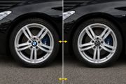 BMW Carbon Fibre Centre 68mm Caps (Black) Free Post
