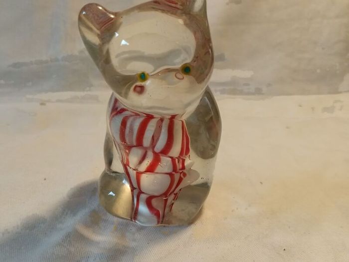 A Pair of Glass Paperweights