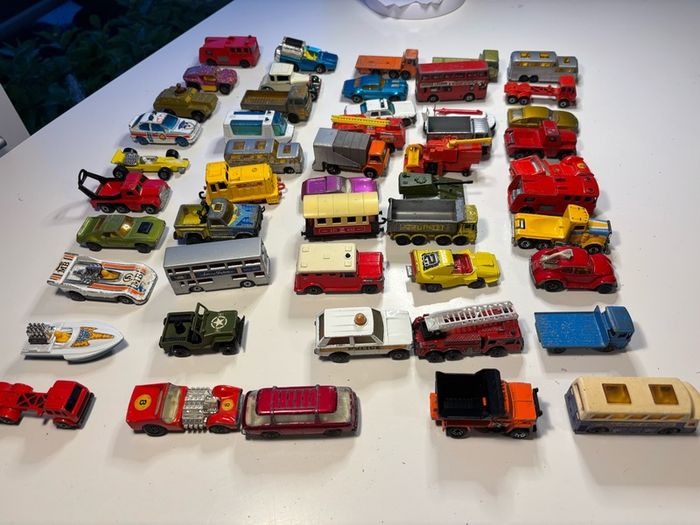 Vintage Matchbox Super Fast 50 models lot 11