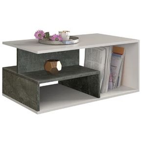 Floor Shelf Coffee Table With Storage Free Postage (multiple Colours Available)