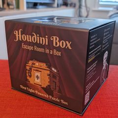 Houdini Box | Electronic Puzzle Box | Escape Room Game
