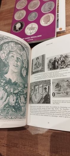 Coin and note book