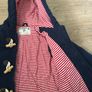 18-24month Jojo Maman Baby Navy Coat Image 3