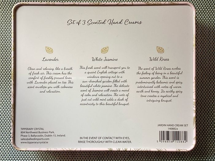 Handcream Set - Basil, Pear & Freesia Jardin 3 x 60ml
