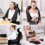 Neck Massager, Deep Tissue 3D Kneading, by iKristin, Portable, with Heat, Shiatsu Massager for Neck, Back, Shoulder, Foot and Leg, at Home and Car, Suitable for Women and Men Image 4