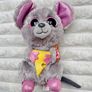 TY Beanie Boos Squeaker the mouse with cheese plush approx. 15cm Used Please see photos Image 2