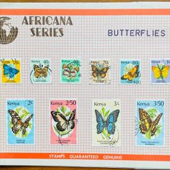 Stamps: Kenya butterflies 1988