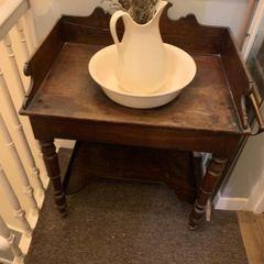 Wooden washstand