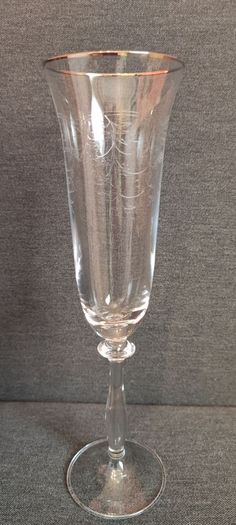 Bohemia Angela 6 Champagne Flute in box.